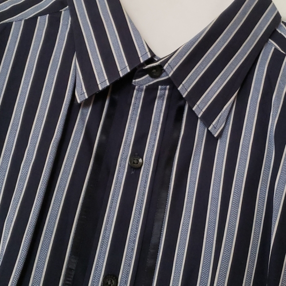 NWOT Perry Ellis Dress Shirt, XL - Picture 2 of 5